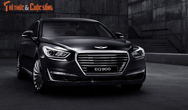 Sedan hang sang Hyndai Genesis G90 xuat hien tai Ha Noi-Hinh-10